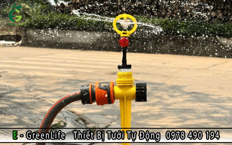 Béc phun mưa IBG1627 dễ lắp đặt và sử dụng