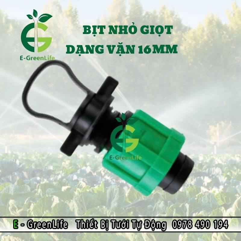 bit-nho-giot-dang-van-16mm Hình ảnh bịt nhỏ giọt dạng vặn 16mm