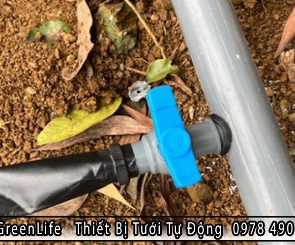 Van khóa khởi thủy ống phun mưa 27mm (PVC, HDPE) với thiết kế dễ kết nối