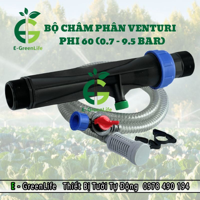 bo-cham-phan-venturi-phi-60-mm Hình ảnh bộ châm phân Venturi phi 60
