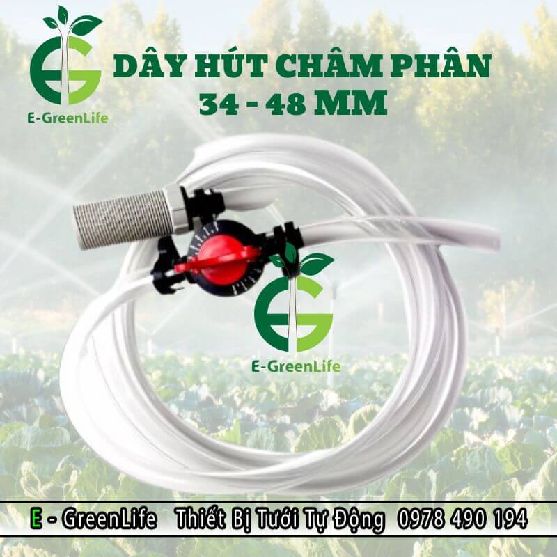 day-hut-cham-phan-34-48-mm-kem-van-dau-loc Hình ảnh dây châm phân 34 - 48 mm kèm van đầu lọc