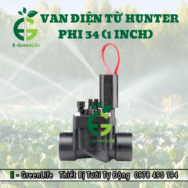 Hình ảnh địa chỉ mua van điện từ Hunter phi 34