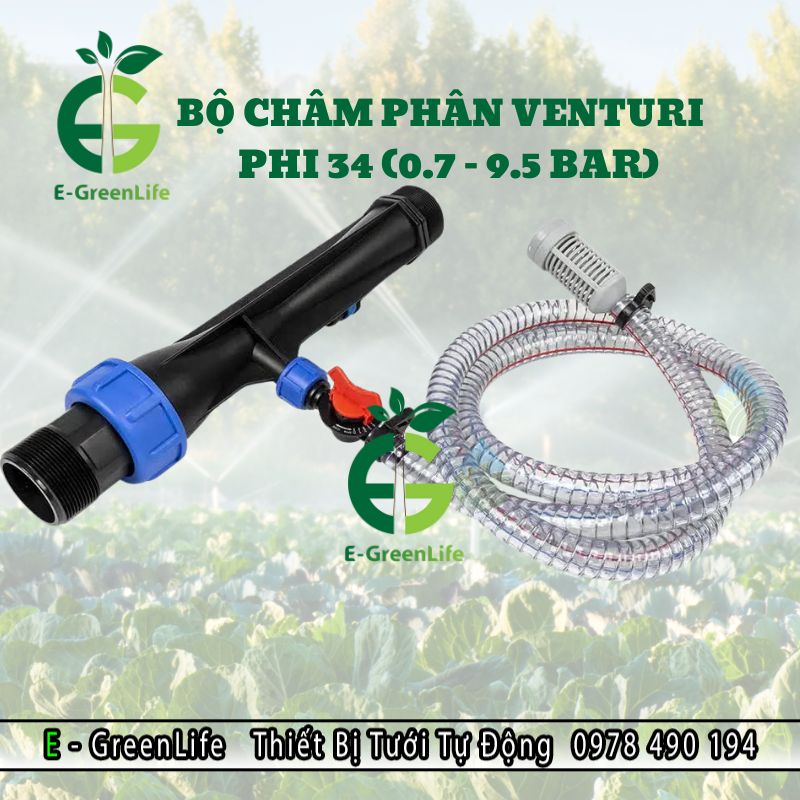 Hình ảnh mua bộ châm phân Venturi phi 34