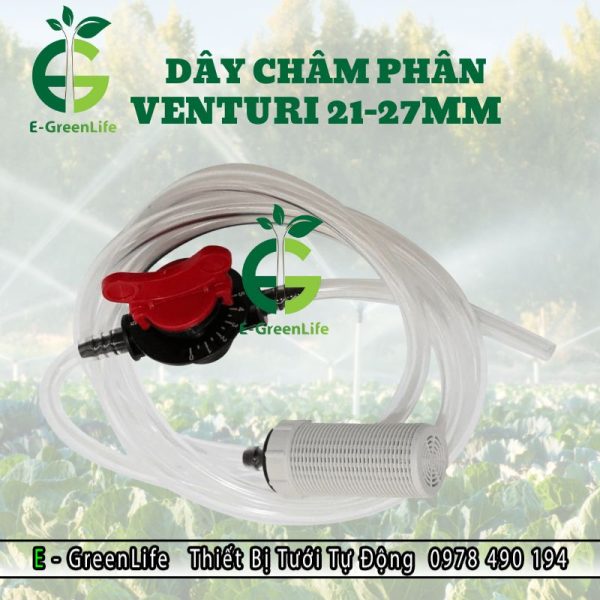 Hình ảnh mua dây hút châm phân 21-27mm E-greenlife