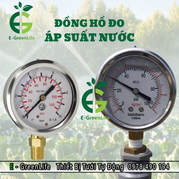 Hình ảnh mua đồng hồ đo áp suất nước
