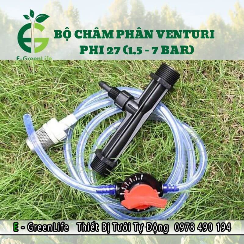 Hình ảnh mua thiết bị châm phân Venturi 27mm E-GreenLife