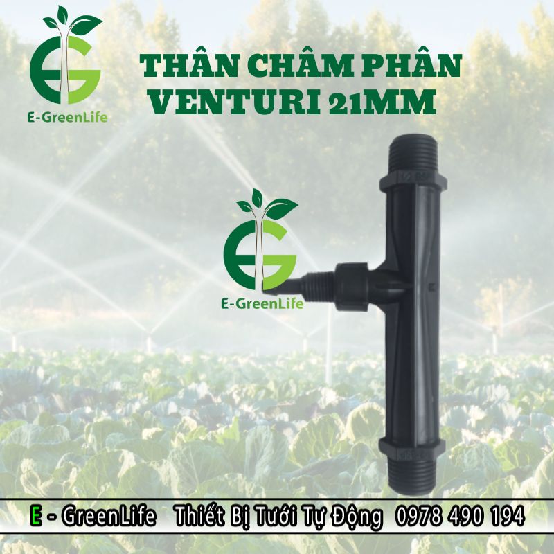 than-cham-phan-venturi-phi-21 Hình ảnh thân châm phân Venturi phi 21mm