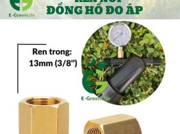 Hình ảnh thiết bị ren nối đồng hồ đo áp