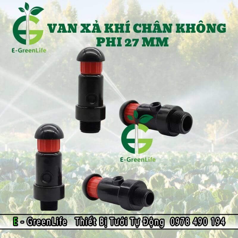 Hình ảnh van xả khí chân không phi 27mm