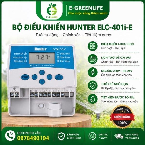 Hình ảnh bộ điều khiển Hunter ELC 401i-e