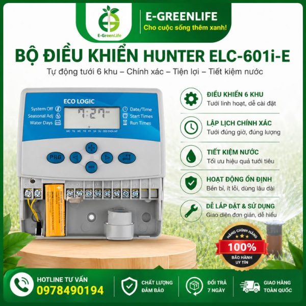 Hình ảnh bộ điều khiển Hunter ELC 601i-e