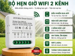Bộ hẹn giờ wifi 2 kênh