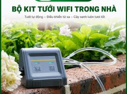 Hình ảnh địa chỉ bán bộ kít tưới wifi trong nhà E-GreenLife