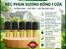 Mua Béc phun sương đồng 1 cửa tại E-GreenLife