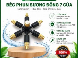 Béc phun sương đồng 7 cửa