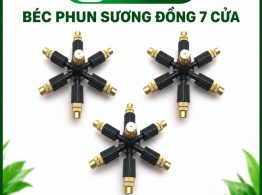 Địa chỉ bán Béc phun sương đồng 7 cửa E-GreenLife