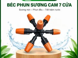 Địa chỉ mua Béc phun sương cam 7 cửa uy tín