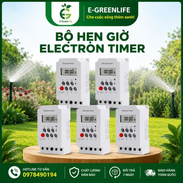 Địa chỉ mua Bộ hẹn giờ Electron Timer E-GreenLife