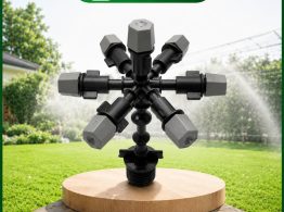 Mua Béc phun sương xám 7 cửa kèm PVC ren 21 có van áp