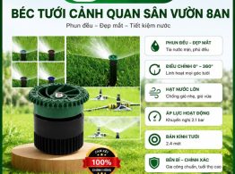 E-GreenLife bán Béc tưới cảnh quan sân vườn 8AN