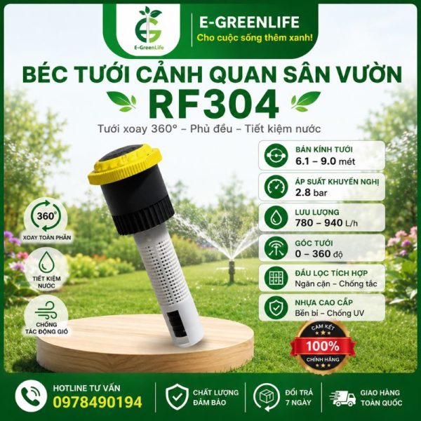 Béc tưới cảnh quan sân vườn RF304