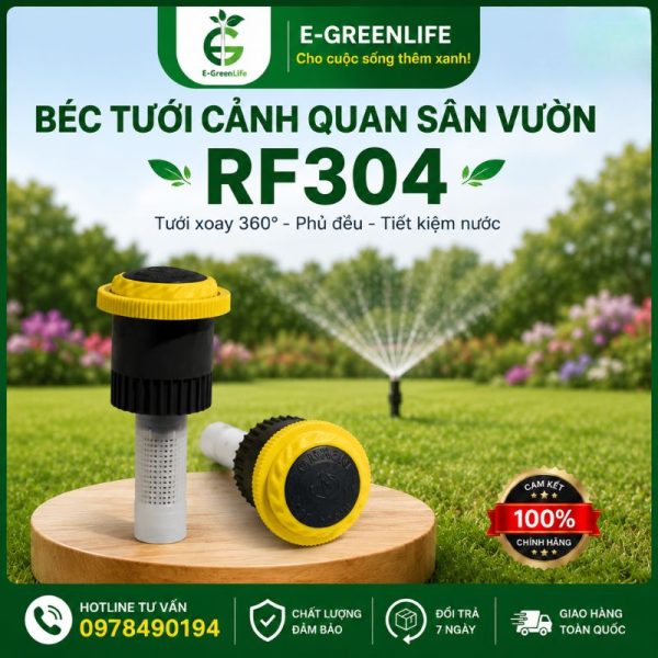 Béc tưới cảnh quan sân vườn RF304 chất lượng