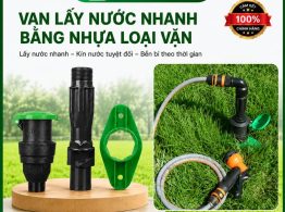 Hình ảnh địa chỉ mua van lấy nước nhanh bằng nhựa loại vặn