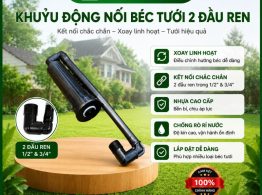 Hình ảnh mua Khuỷu động nối béc tưới 2 đầu ren
