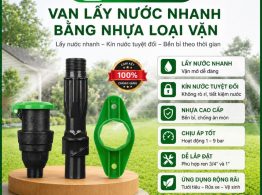Van lấy nước nhanh bằng nhựa loại vặn