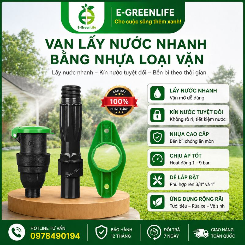 van-lay-nuoc-nhanh-bang-nhua-loai-van-E-GreenLife Van lấy nước nhanh bằng nhựa loại vặn