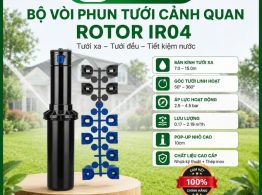 Bộ vòi phun tươi cảnh quan Rotor IR04