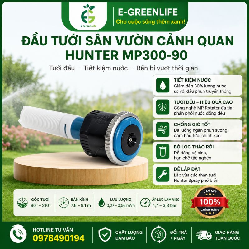 dau-tuoi-san-vuon-canh-quan-hunter-mp300-90 Đầu tưới sân vườn cảnh quan Hunter MP300-90