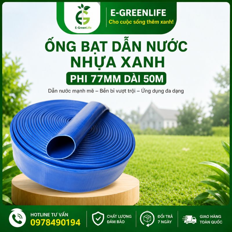 dia-chi-ban-ong-bat-dan-nuoc-nhua-xanh-phi-77mm-dai-50m Hình ảnh địa chỉ bán ống bạt dẫn nước nhựa xanh phi 77mm dài 50m