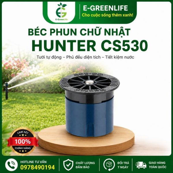 Địa chỉ mua Béc phun chữ nhật Hunter CS530