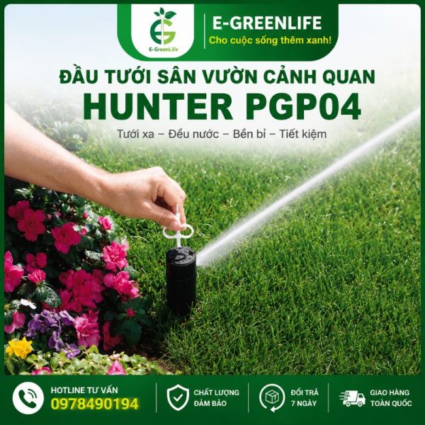 Địa chỉ mua Đầu tưới sân vườn cảnh quan Hunter PGP04