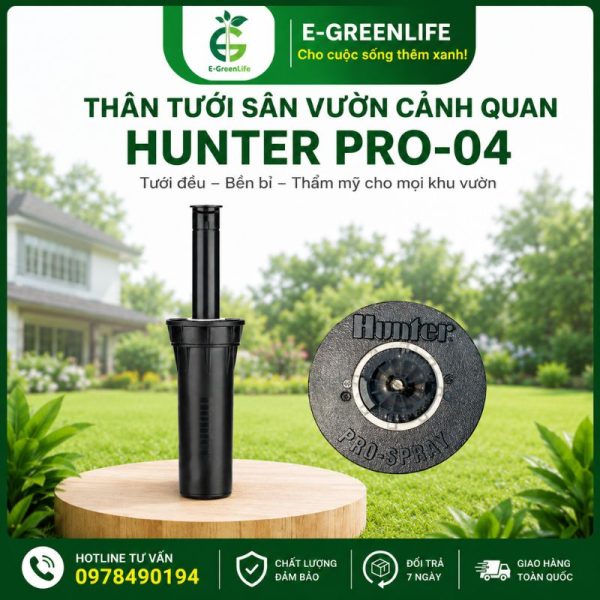 Địa chỉ mua Thân tưới sân vườn cảnh quan Hunter Pro-04