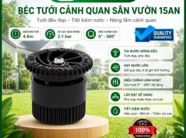 Hình ảnh mua béc tưới cảnh quan sân vườn 15AN
