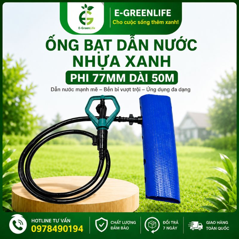 mua-ong-bat-dan-nuoc-nhua-xanh-phi-77mm-dai-50m-o-dau Hình ảnh mua ống bạt dẫn nước nhựa xanh phi 77mm dài 50m ở đâu