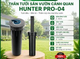 Thân tưới sân vườn cảnh quan Hunter Pro-04