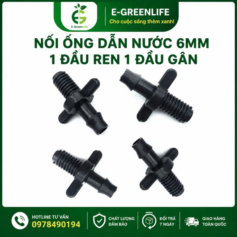 E-GreenLife-ban-noi-ong-dan-nuoc-6mm-1-dau-ren-1-dau-gan E-GreenLife bán Nối ống dẫn nước 6mm 1 đầu ren 1 đầu gân
