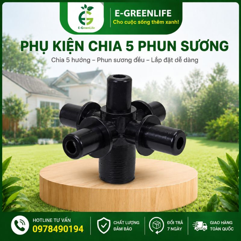 E-GreenLife-ban-phu-kien-chia-5-phun-suong E-GreenLife bán Phụ kiện chia 5 phun sương