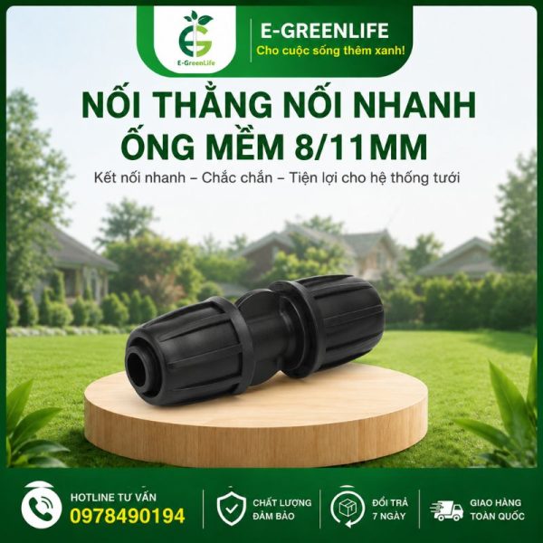 Địa chỉ mua Nối thẳng nối nhanh ống mềm 8/11mm