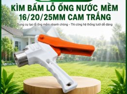 Kìm bấm lỗ ống nước mềm 16/20/25mm cam trắng chất lượng