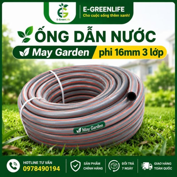 Mua Ống dẫn nước May Garden phi 16mm 3 lớp chất lượng