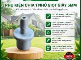 Phụ kiện chia 1 nhỏ giọt giây 5mm