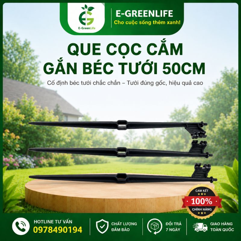 que-coc-cam-gan-bec-tuoi-50cm-la-gi Que cọc cắm gắn béc tưới 50cm là gì