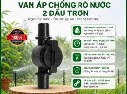 Van áp chống rò nước 2 đầu trơn