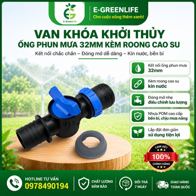 van-khoa-khoi-thuy-ong-phun-mua-32mm-kem-roong-cao-su Van khóa khởi thủy ống phun mưa 32mm kèm roong cao su