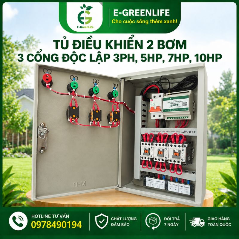 E-GreenLife-ban-tu-dieu-khien-2-bom-3-cong-rieng-doc-lap E-GreenLife bán tủ điều khiển 2 bơm 3 cổng riêng độc lập