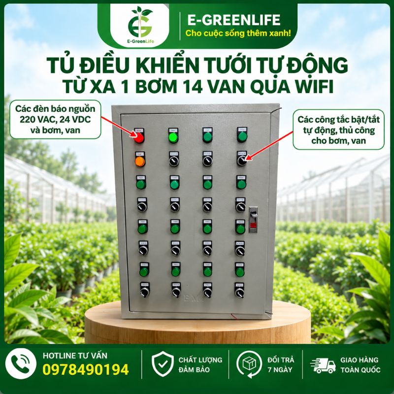 E-GreenLife-ban-tu-dieu-khien-tuoi-tu-dong-tu-xa-1-bom-14-van-qua-wifi E-GreenLife bán tủ điều khiển tưới tự động từ xa 1 bơm 14 van qua wifi